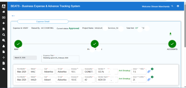 Approval & Claims View
