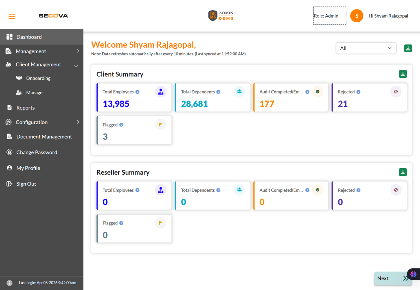 Employee Verification Portal